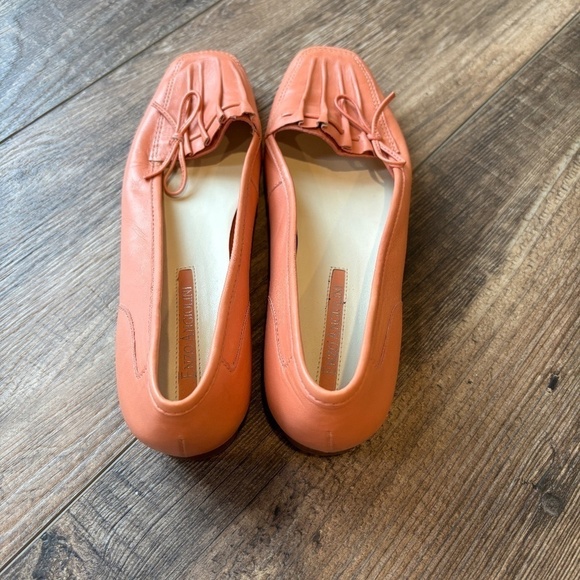 Enzo Angiolini LauraLee Leather Flats Salmon Pink Women's Size 8S - Picture 4 of 8